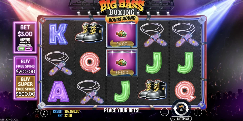 Big Bass Boxing Bonus Round
