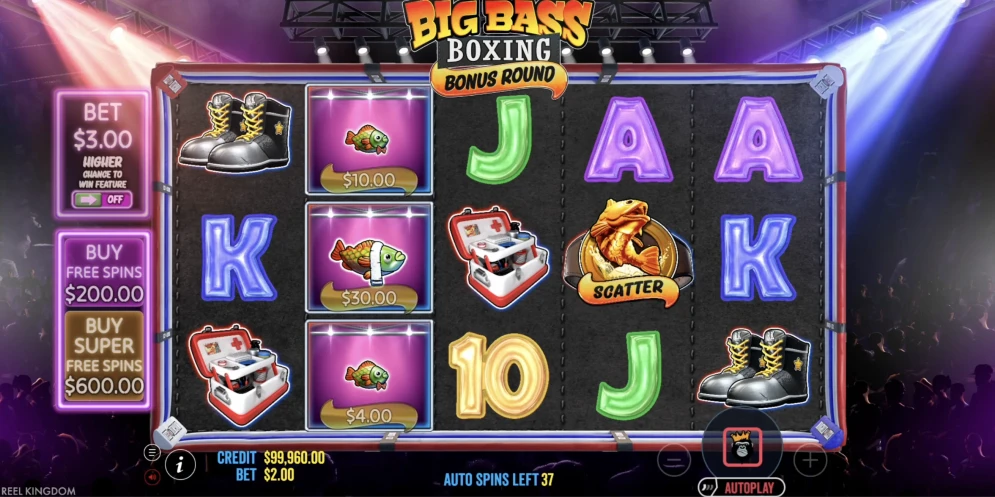 Big Bass Boxing Bonus Round demo